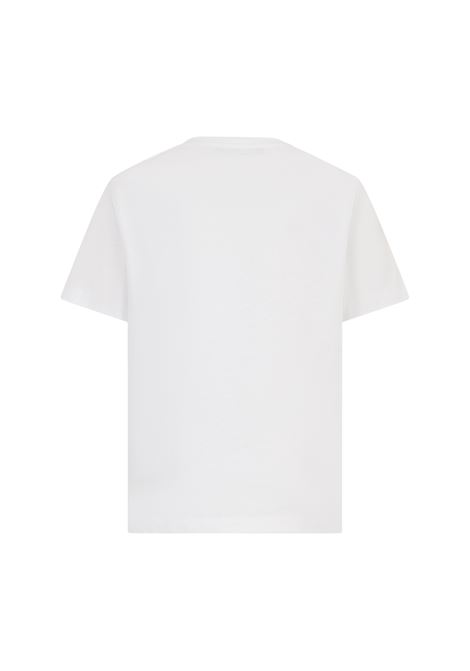 T-shirt con logo BALMAIN KIDS | BZ8H51 Z3672100NE